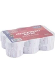 KRAF Motex Etiket 12x21 Mm Beyaz Çizgili 12'li - 1