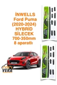 Inwells Ford Puma  (2020-2024)  Inwells HYBRİD 8 aparatlı Silecek Takımı  700x350 thumbnail 1
