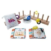 ZET Zeka Ring Ahşap Zeka ve Akıl Oyunu 3+ Yaş 2 Oyuncu - 6