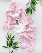 Minnie Kız Bebek Takım - 3lü - 1