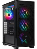 Corsair iCUE 220T RGB Airflow Siyah CC-9011173-WW Led Fanlı ATX Oyuncu Kasası - 1
