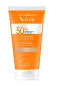 Avene Solaire SPF 50+ Kuru Ciltler İçin Renkli Güneş Kremi 50 ml - 1