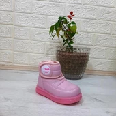 Twingo 9100 Pembe Cırtlı Fermuarlı İçi Kürklü Kız Çocuk Bebe Bot - 3