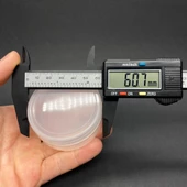 50 ml Boş Şeffaf Krem Kutusu , Şeffaf  Plastik Krem Kavanozu x 6 Adet - 3