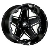 EMR-223-01 12.0x20" -6x139.7 ET-44 110 Matt Black Jant (4 Adet) - 1