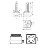 Philips D1S Standart Xenon Ampul No: 85415VIS1 - 3