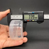 50 ml Boş Şeffaf Krem Kutusu , Şeffaf  Plastik Krem Kavanozu x 6 Adet - 4