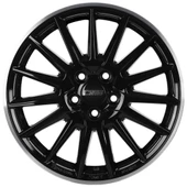 CMS-1264-01 6.0x15"-4x100 ET40 60.1 Diamond Rim Black Gloss Jant (4 Adet) - 2