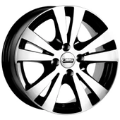 CMS-603-04 6.5x15"-4x108 ET15 65.1 Diamond Black Gloss Jant (4 Adet) thumbnail 1