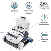 Gemaş DOLPHIN E10 Otomatik Havuz Süpürge Robotu-Automatic Pool Cleaners-ToptancıyızBiz - 6