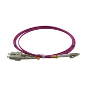 FİBER PATCH CORD SC-LC MM DUPLEX 50/125 OM4 2 MT - 1