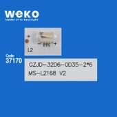 WKSET-6441 37170X2 JL.D32061330-083AS-M  2 ADET LED BAR (3V6LED58CM) - 2