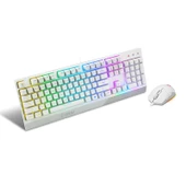 MSI VIGOR GK30 COMBO TR USB Q Trk Optic Mouse Beyaz Gaming Klavye & Mouse Set - 2