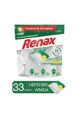 RENAX Bulaşık Makinesi Kapsülü Hepsi Bir Arada 33 Lü - 1
