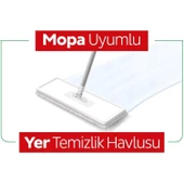 Sleepy Yer Temizlik Havlusu Mop Uyumlu 50 Adet Beyaz Sabun - 5