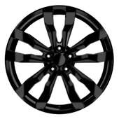 EMR-DY789-04 8.5x19"-5x112 ET38 57.1 Black Jant (4 Adet) - 2