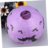 Halloween Japon Feneri 30 cm Yarasa thumbnail 3