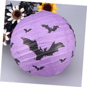 Halloween Japon Feneri 30 cm Yarasa thumbnail 4