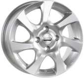 CMS-1060-13 6.5x16" -5x100 ET40 57.1 Silver Jant (4 Adet) thumbnail 1