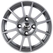 CMS-608-03 6.0x14"-4x108 ET15 65.1 Racing Silver Jant (4 Adet) - 2
