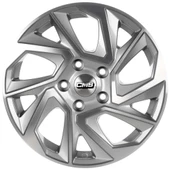 CMS-979-05 6.5x15"-4x108 ET38 67.2 Diamond Racing Silver Jant (4 Adet) thumbnail 2