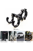 Xbyc 2147 Bisiklet Elektrikli Motosiklet Ve Scooter Alüminyum Gidon Eşya Taşıma Kancası thumbnail 7