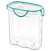 Kilitli Kapaklı Contalı Hava,Su Sıvı Geçirmez 2,4 Litre Erzak Saklama Kabı-SA590 - 1