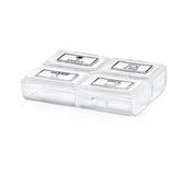 4 Öğün Günlük Hap İlaç Saklama Taşıma Kutusu İlaç Hatırlatıcı - 6