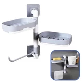 Çoklu Sabun Tutucu Fonksiyonel Banyo Sabunluk - 1