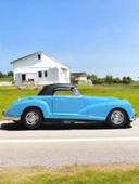 Nostaljik Klasik Metal Çek Bırak Araba Mavi Kapılar Açılır ( 1/36 Ölçek ) Mod:3 - 5