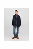 Jack Jones Blucaptaın Wool Pea Coat Erkek Kaşe Kaban 12239479 thumbnail 5