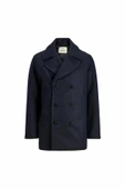 Jack Jones Blucaptaın Wool Pea Coat Erkek Kaşe Kaban 12239479 thumbnail 7