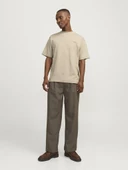 Jack Jones Blachad Brandıng Erkek Tişört 12259357 thumbnail 2