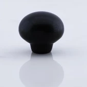 Petunya Kulp Siyah Polimer Düğme Kulp Mantar Mobilya Mutfak Dolabı Çekmece Kulbu Kulpları thumbnail 6