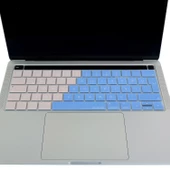 Macbook Pro Klavye Koruyucu (Türkçe Q) Touchbarlı A1706 A1989 A2159 A1707 A1990 ile Uyumlu R.Powder - 3