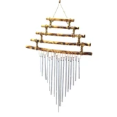 Bambu 5 Katlı Metal Rüzgar Çanı thumbnail 1