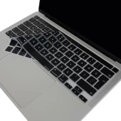 Macbook Pro Klavye Koruyucu 13inç M1-M2 (Türkçe Q) Touchbarlı A2251 A2289 A2338 A2141 ile Uyumlu - 1