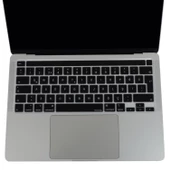 Macbook Pro Klavye Koruyucu 13inç M1-M2 (Türkçe Q) Touchbarlı A2251 A2289 A2338 A2141 ile Uyumlu - 7