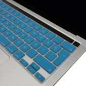 Macbook Pro Klavye Koruyucu 13inç M1-M2 (Türkçe Q) Touchbarlı A2251 A2289 A2338 A2141 ile Uyumlu - 12