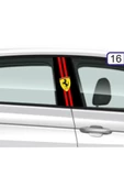 OTO AKSESUAR KAPI DİREK FOLYOSU MODEL:16 FERRARİ UV BASKI - 1