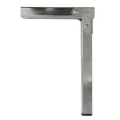 4 ADET Sofra Ayağı 22 cm Metal Katlanır Siyah Taban Yer Sofrası Sini Altı Mobilya Ayak Sehpa Masa - 5