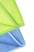 Tusemix Parlak Doku 2li Mikrofiber 40x40cm Temizlik Bezi - Mavi/yeşil - 4