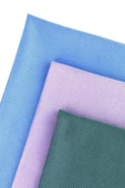 SİLVER HOME Mikrofiber 40x40cm 3'lü Klasik Cam Temizlik Bezi Renkli - 2