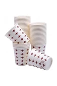 Tusemix Karton Bardak 6 oz - 300adet Sızdırmaz, koku yapmaz. - 1