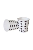Tusemix Karton Bardak 6.5 Oz 100 Adet - 1