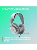 SteelSeries Arctis Nova 1 Beyaz Kablolu Mikrofonlu Kulak Üstü Oyuncu Kulaklığı - 2