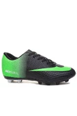 Mergenshoes 401 Wlkd Siyah Yeşil Krampon Erkek Futbol Spor Ayakkabı - 4