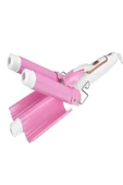 CVS CVS DN-7309Pembe Profesyonel Turmalin Seramik Wag Su Dalgası Saç Maşası, 220 Derece 25 Mm, - 4