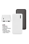 EREL MOBILE EREL MOBILE 20000 Mah Taşınabilir Şarj Cihazı ( POWERBANK ) - Beyaz - 3