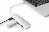 DIGITUS DA-70242-1 USB3.0  4'lü HUB,MAC+WIN,ALİMİN - 9